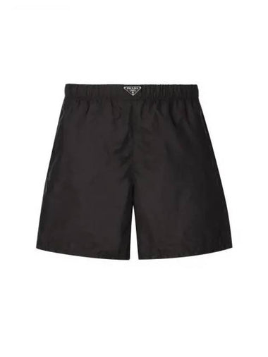 24 UB372 S OOO 1WQ9 F0002 Logo Swim Trunks - PRADA - BALAAN 1