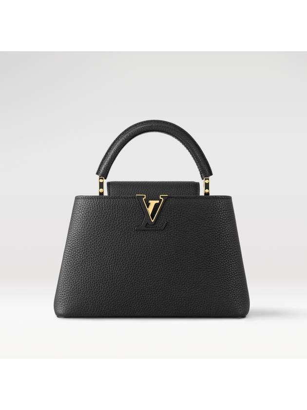 Capucine BB black tote bag cross shoulder - LOUIS VUITTON - BALAAN 1