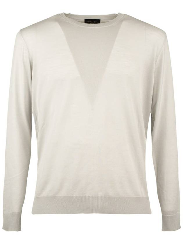 Roberto Collina Pearl Ultrafine Merino Wool Sweater - ROBERTO COLLINA - BALAAN 1