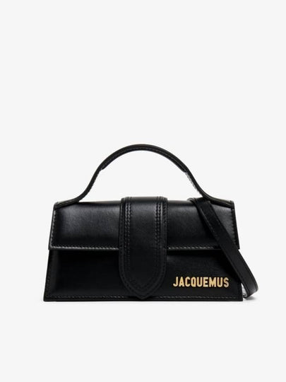 Le Bambino Gold Hardware Logo Mini Tote Bag Black - JACQUEMUS - BALAAN 2