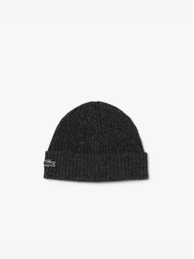 Wool rib tissue beanie RB4737 54N I7X domestic product GQ2N24091078938 - LACOSTE - BALAAN 1