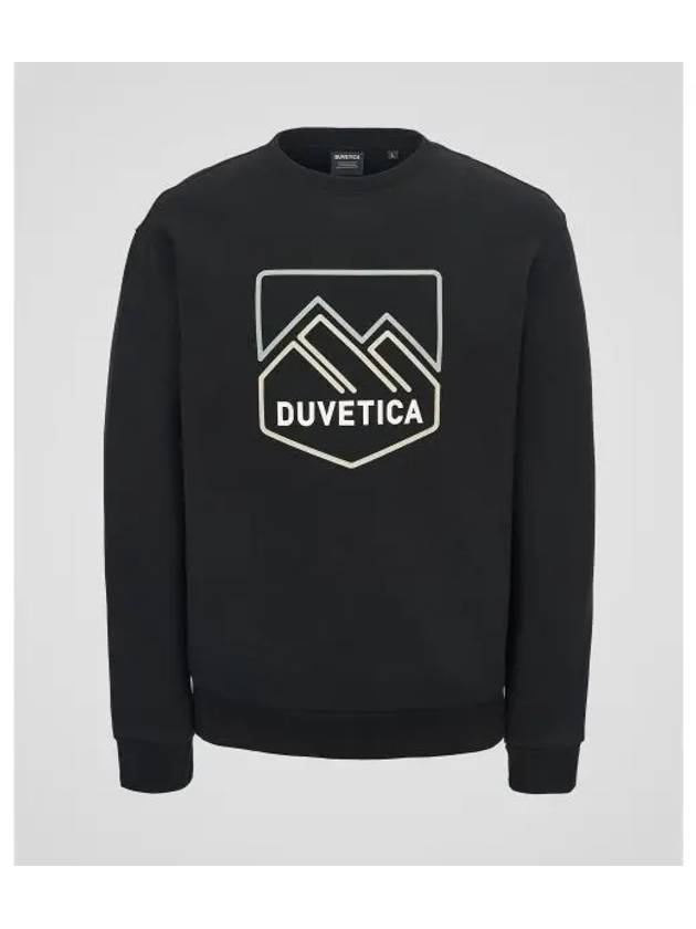 Myrtos M Black Men s Sweatshirt - DUVETICA - BALAAN 1