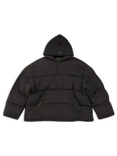 Sporty B Hooded Padding Black - BALENCIAGA - BALAAN 2