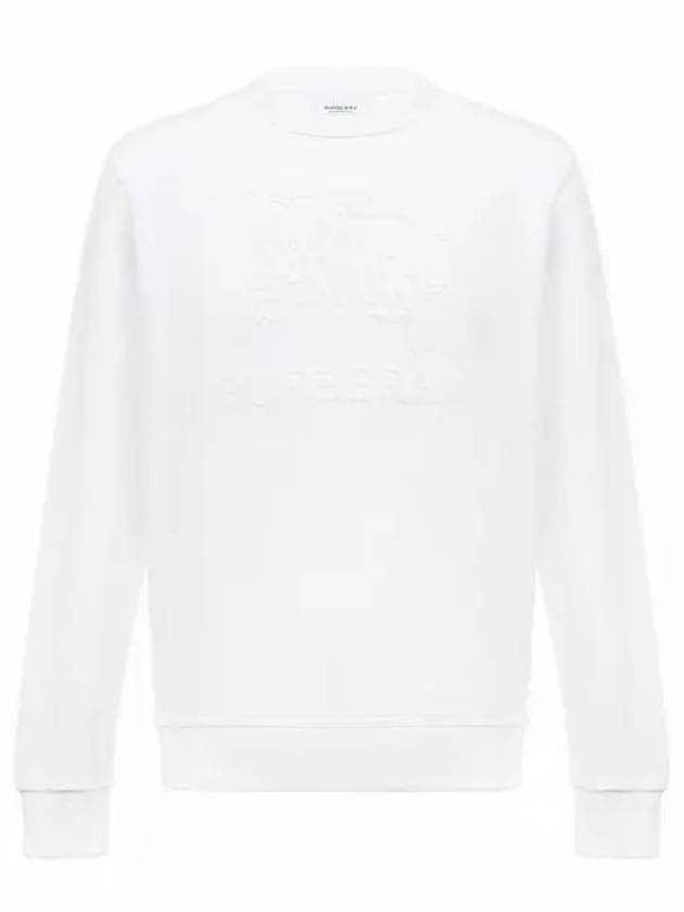 EKD Cotton Sweatshirt White - BURBERRY - BALAAN 2