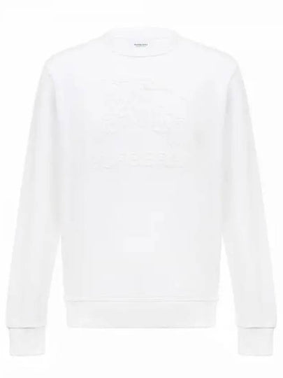 EKD Cotton Sweatshirt White - BURBERRY - BALAAN 2