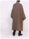 Stitched Oversized Brown Wool Coat S51AA0308S53775134 - MAISON MARGIELA - BALAAN.