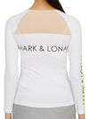 Golf wear women s innerwear long sleeve t shirt MLW 3A AU04 WHITE - MARK & LONA - BALAAN 5