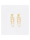 Tribales Pearl Earrings Gold - DIOR - BALAAN 1