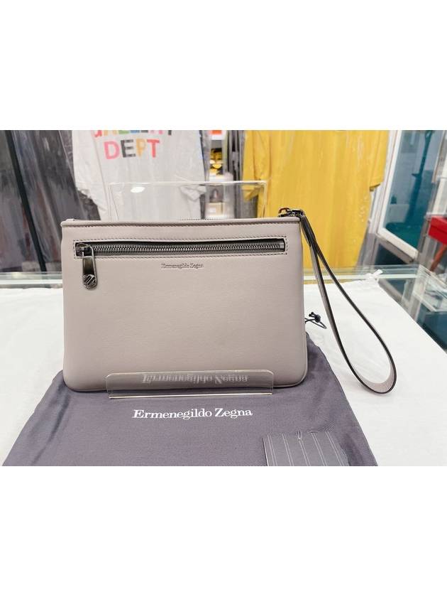 Peletesta gray pouch - ERMENEGILDO ZEGNA - BALAAN 2