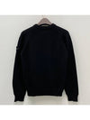 Kids Wappen Patch Cotton Knit Sweater 12 14 Black 7716515A2 V0029 - STONE ISLAND - BALAAN 3