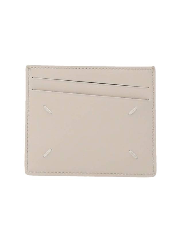 Stitch Diagonal Card Wallet Light Grey - MAISON MARGIELA - BALAAN 1