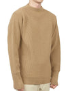 Sailor Crew Neck Knit Top Camel - ANDERSEN-ANDERSEN - BALAAN 4