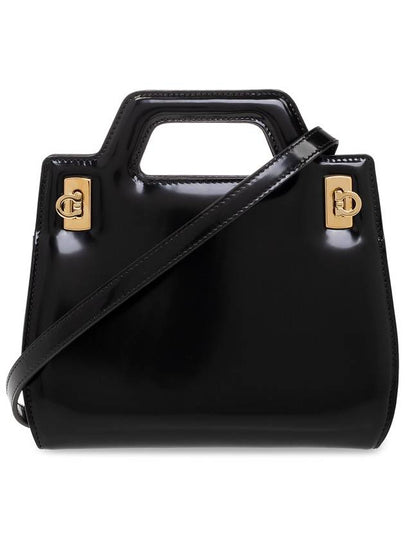 Wanda Mini Bag Black - SALVATORE FERRAGAMO - BALAAN 2