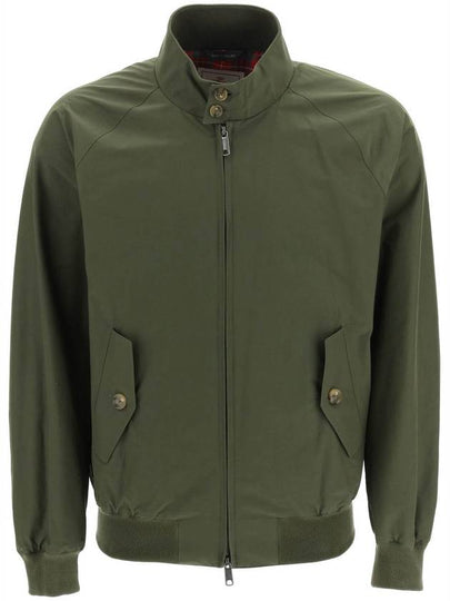 G9 Classic Zip-Up Jacket Beach Green - BARACUTA - BALAAN 2