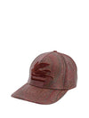 Logo Base Ball Cap Brown - ETRO - BALAAN 3