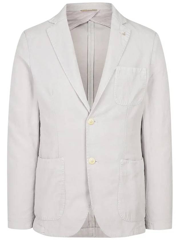 Men's Linen Blend Jacket MMJAN5T78 950 - AT.P.CO - BALAAN 7