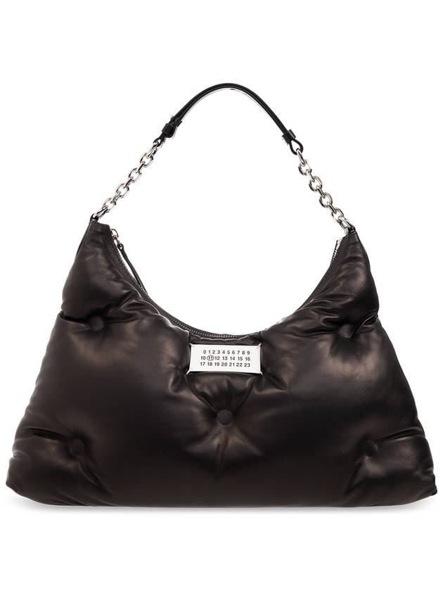 Glam Slam Medium Hobo Shoulder Bag Black - MAISON MARGIELA - BALAAN 2