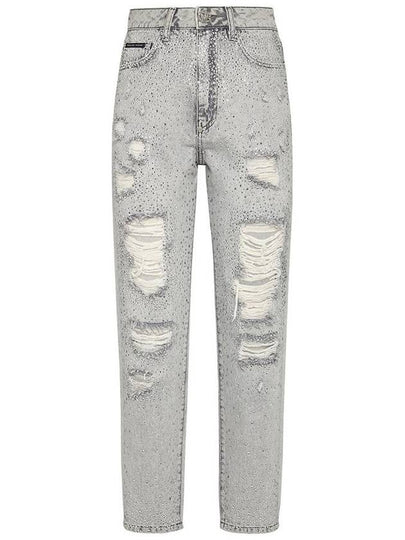 Denim Straight Pants FACC WDT2261 PDE004N02 DENIM - PHILIPP PLEIN - BALAAN 2