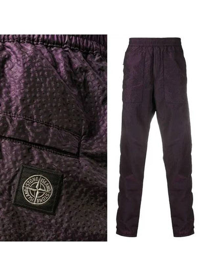 Poly Colour Frame Straight Pants Black - STONE ISLAND - BALAAN 2