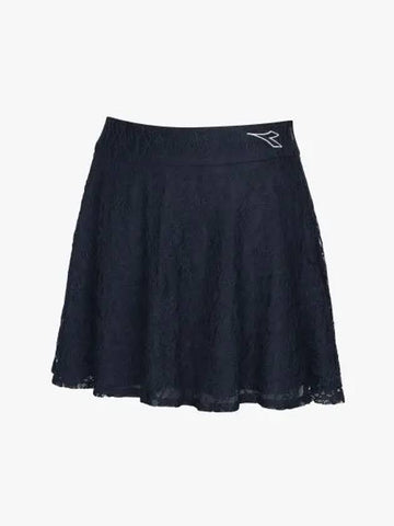 Diadora cross coat lace skirt NAVY - DIADORA - BALAAN 1