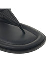 La Medusa Leather Flip Flops Black - VERSACE - BALAAN 10