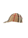 Reversible Vintage Check Cotton Ball Cap Archive Beige - BURBERRY - BALAAN 5