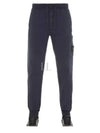 Men's Wappen Patch Jogger Pants Navy - STONE ISLAND - BALAAN 2