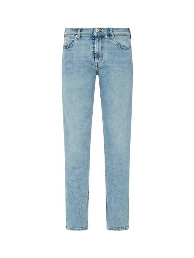 PS logo patch tapered fit jeans blue 271526 - PAUL SMITH - BALAAN 1