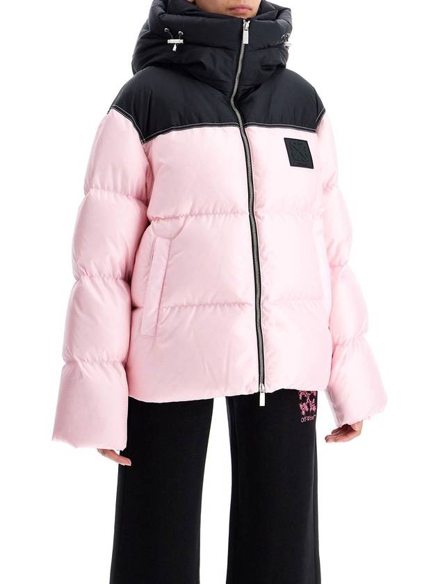 oversized down jacket with - OFF WHITE - BALAAN 2