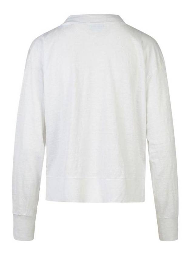 Long Sleeve T Shirt TS0002FA A1N09E 20WH White - ISABEL MARANT - BALAAN 2