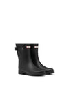 Refined Short Wellington Rain Boots Black - HUNTER - BALAAN 2