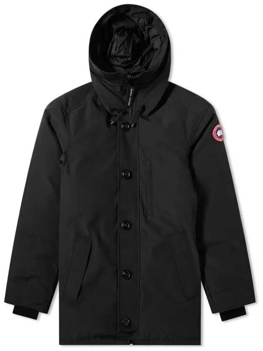 Chateau Logo Parka Black - CANADA GOOSE - BALAAN 2