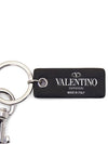 V Logo Signature Key Holder Black - VALENTINO - BALAAN 9