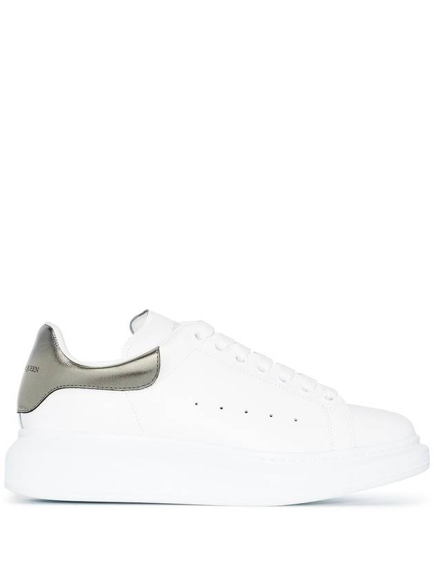 Oversized Low Top Sneakers Black White - ALEXANDER MCQUEEN - BALAAN 2