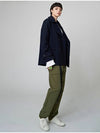 Patch Pocket Baggy Pants Khaki - ATHPLATFORM - BALAAN 8