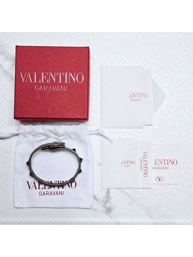 Rockstud leather bracelet 4Y2J0801VH3 416 - VALENTINO - BALAAN 5