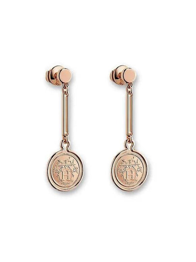 Ex Libris Earrings Gold - HERMES - BALAAN 2