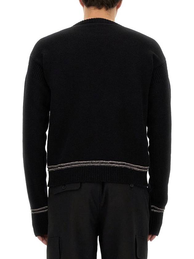 Fisherman Logo Knit Top Black - MARNI - BALAAN 4