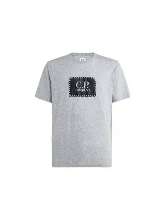 301 jersey label logo short sleeve t-shirt - CP COMPANY - BALAAN 2