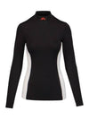 Thabisa Mockneck Long Sleeve T-Shirt Black - J.LINDEBERG - BALAAN 2