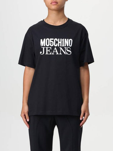 T-shirt in cotone Moschino Jeans - MOSCHINO - BALAAN 1