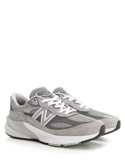 990v6 Castlerock Low Top Sneakers Grey - NEW BALANCE - BALAAN 2