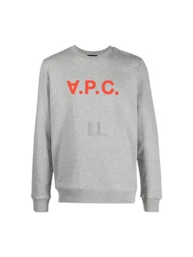 VPC Logo Crew Neck Sweatshirt Grey - A.P.C. - BALAAN 2