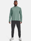 Men's UA Terrain Mock Long Sleeve T-Shirt Green - UNDER ARMOUR - BALAAN 4