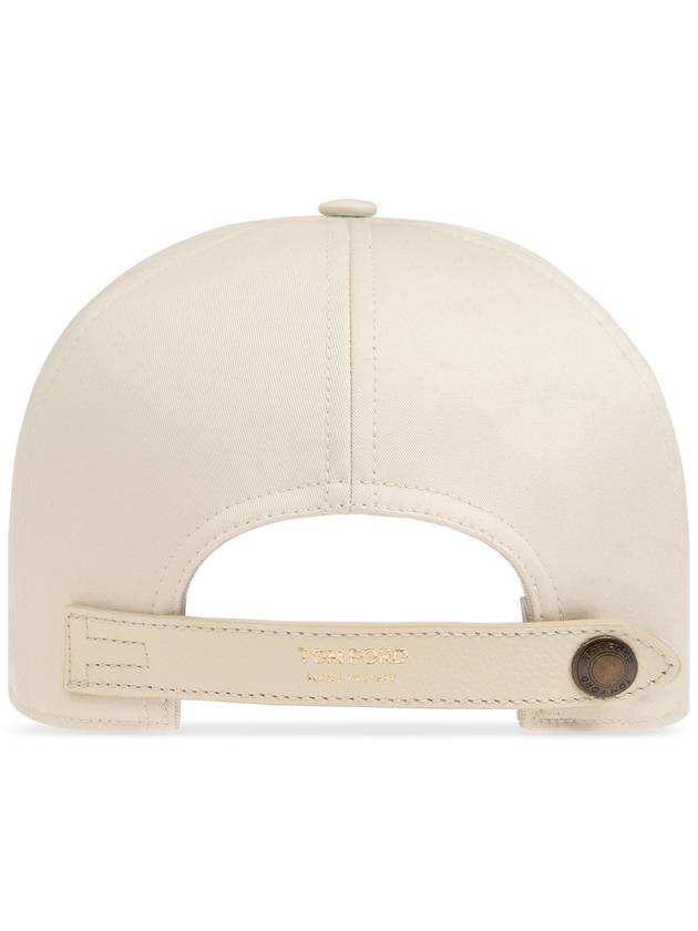 Tom Ford Baseball Cap, Men's, Cream - TOM FORD - BALAAN 3