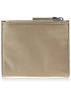 Heart Logo Half Wallet Beige - AMI - BALAAN 4