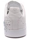 Replica Painting Low Top Sneakers White Oil Blue - MAISON MARGIELA - BALAAN 5