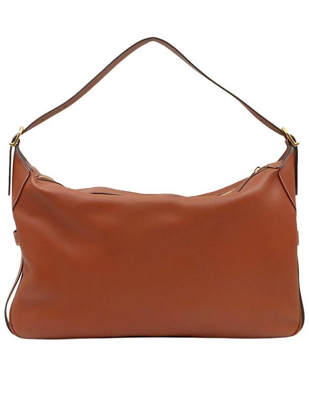 Tan Supple Calfskin Romi Large Hobo Shoulder Bag 110793DPJ 04LU - CELINE - BALAAN 3