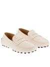 Gomino Moccasin Driving Shoes Cream - TOD'S - BALAAN 5