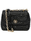 Quilted Chain Cross Bag Black Y3E132 YGE9B 80001 - EMPORIO ARMANI - BALAAN 1